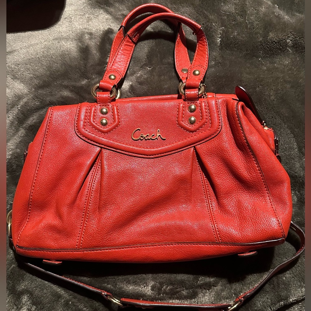 Coach Ashley Leather Bag